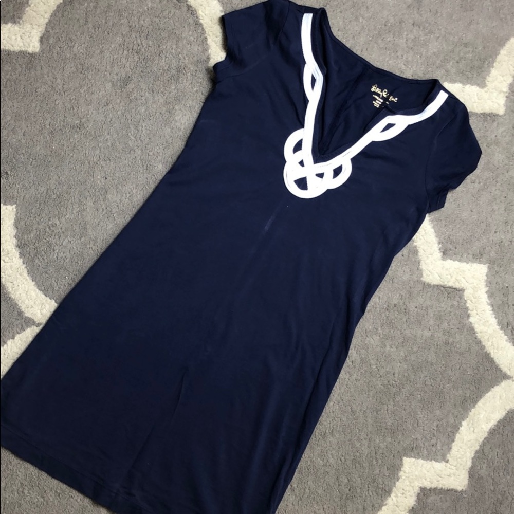 Lilly Pulitzer XS Navy Brewster Dress